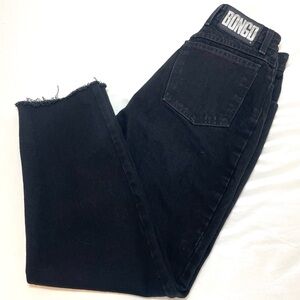 BONGO Black Denim Ankle Pants